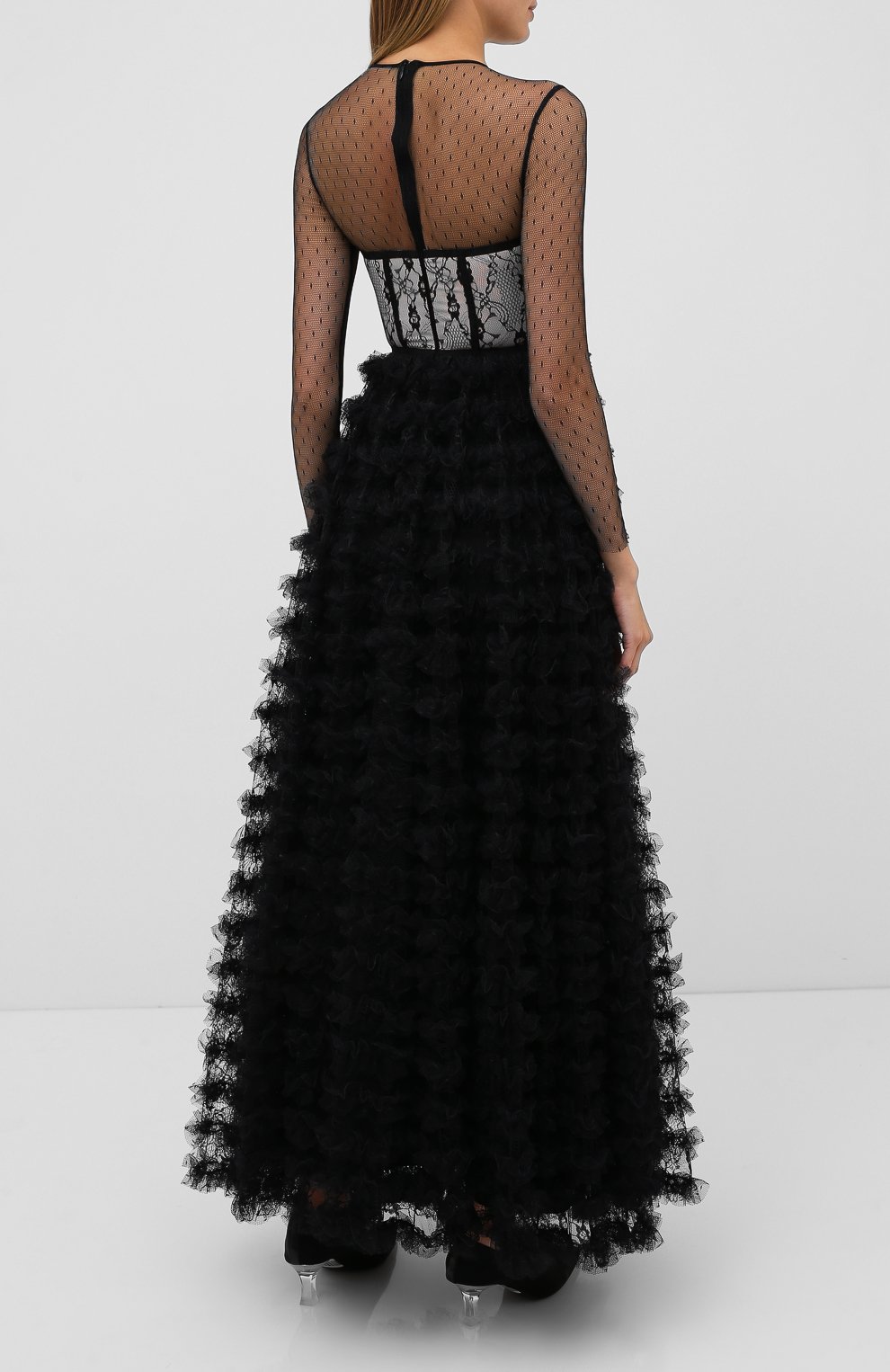 Платье-макси REDVALENTINO, арт. UR3VA14V/5AA, фото 4