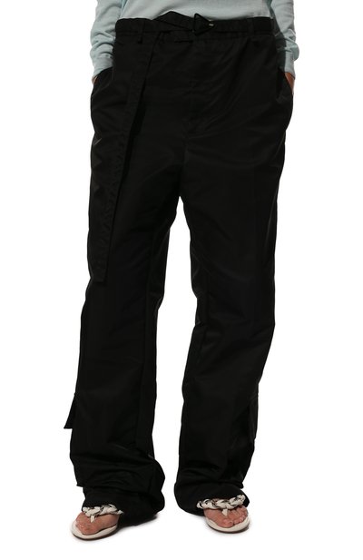 Брюки BOTTEGA VENETA черного цвета по цене 83400 руб., арт. 605974/VKIL0, фото 3 Брюки BOTTEGA VENETA, арт. 605974/VKIL0, фото 3