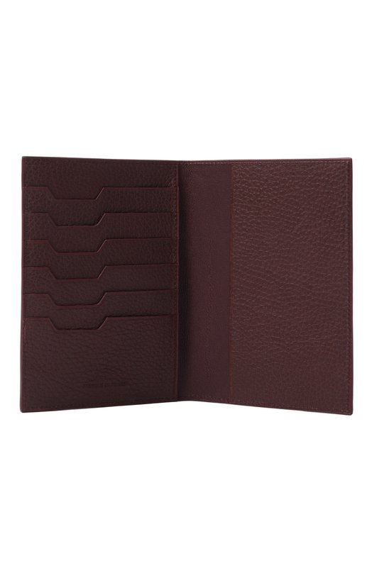 Кожаная обложка для паспорта Zilli LPP001M1990VNIN10 Бордовый  LPP001M1990VNIN10 Фото 3