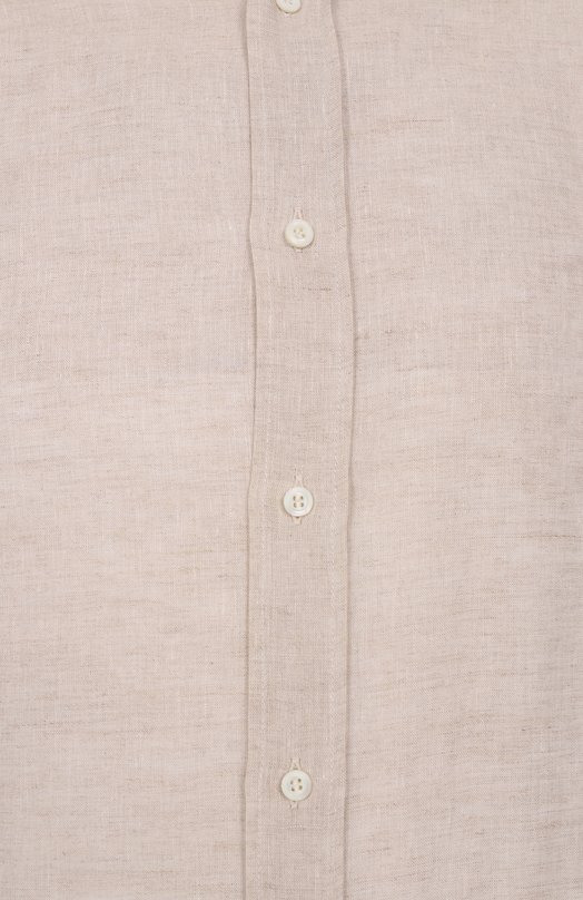 Льняная рубашка Brunello Cucinelli MM6950028 Бежевый  MM6950028 Фото 6