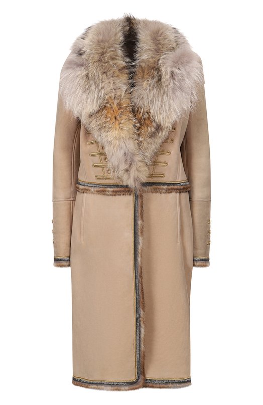 

Дубленка из овчины Roberto Cavalli, Бежевый