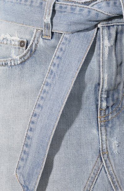 Джинсовая юбка GIVENCHY голубого цвета по цене 49950 руб., арт. BW40DA50DH, фото 5 Джинсовая юбка GIVENCHY, арт. BW40DA50DH, фото 5