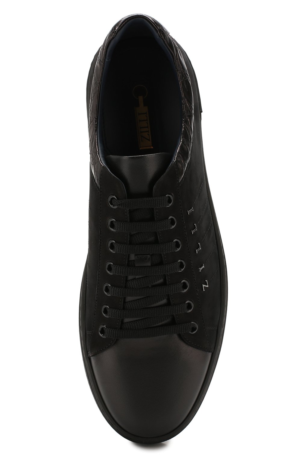 Кожаные кеды ZILLI, арт. MDS-T064/002, фото 5