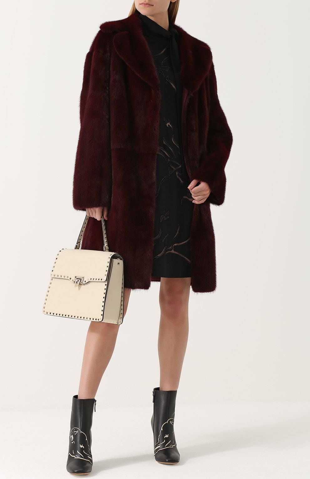 Шуба из норки VALENTINO, арт. NF3FA286/1XF, фото 2