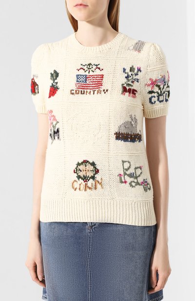 Хлопковый свитер POLO RALPH LAUREN, арт. 211752628, фото 3