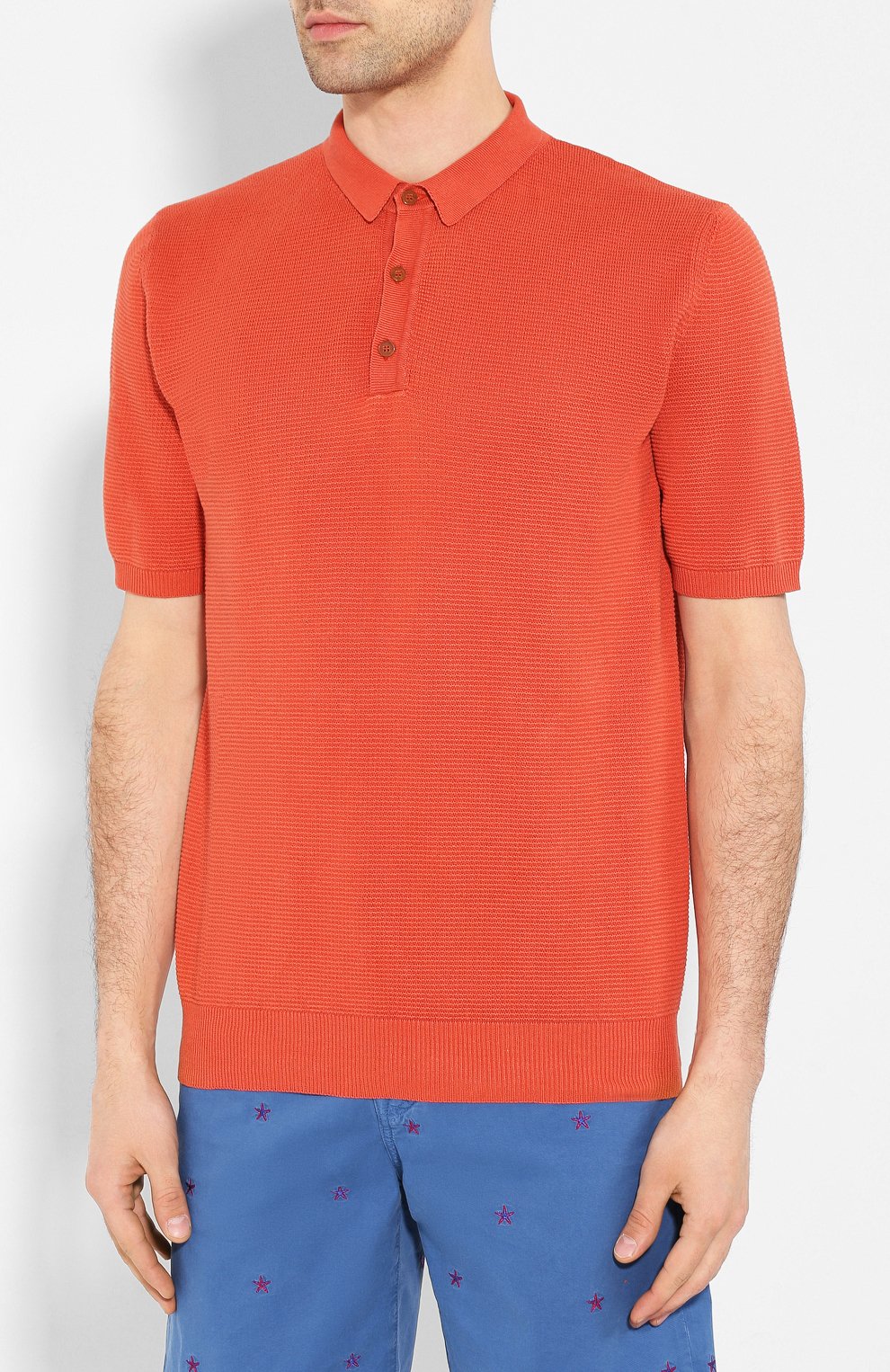 Поло из смеси льна и хлопка ALTEA, арт. 2051311, фото 3