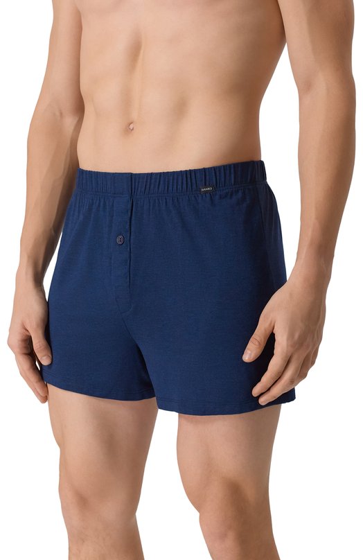 Боксеры из вискозы Hanro 073207 Синий  073207 Фото 2
