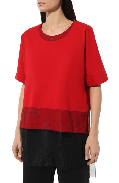 Футболка из хлопка и льна MIDGARD PARIS, арт. V3-TS1401-RD, фото 3