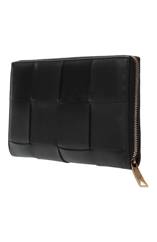 Кожаный кошелек Bottega Veneta 750259/VCQC1 Чёрный  750259/VCQC1 Фото 2