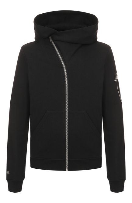 Мужской хлопковая толстовка rick owens x champion RICK OWENS, арт. CM01E1665/CHFE