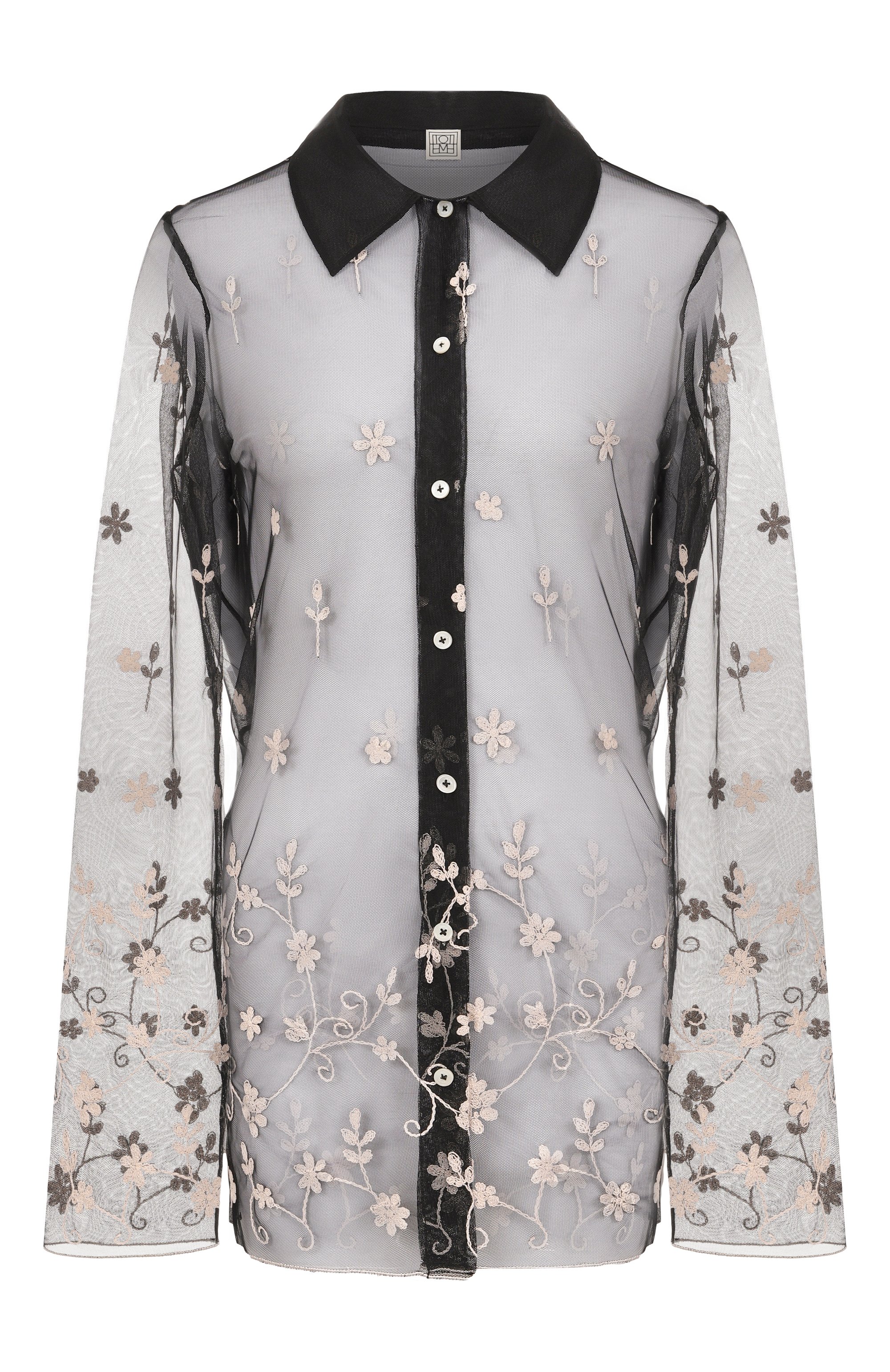 Блузка TOTEME, арт. 253-WRT0514-FB0431, фото 1