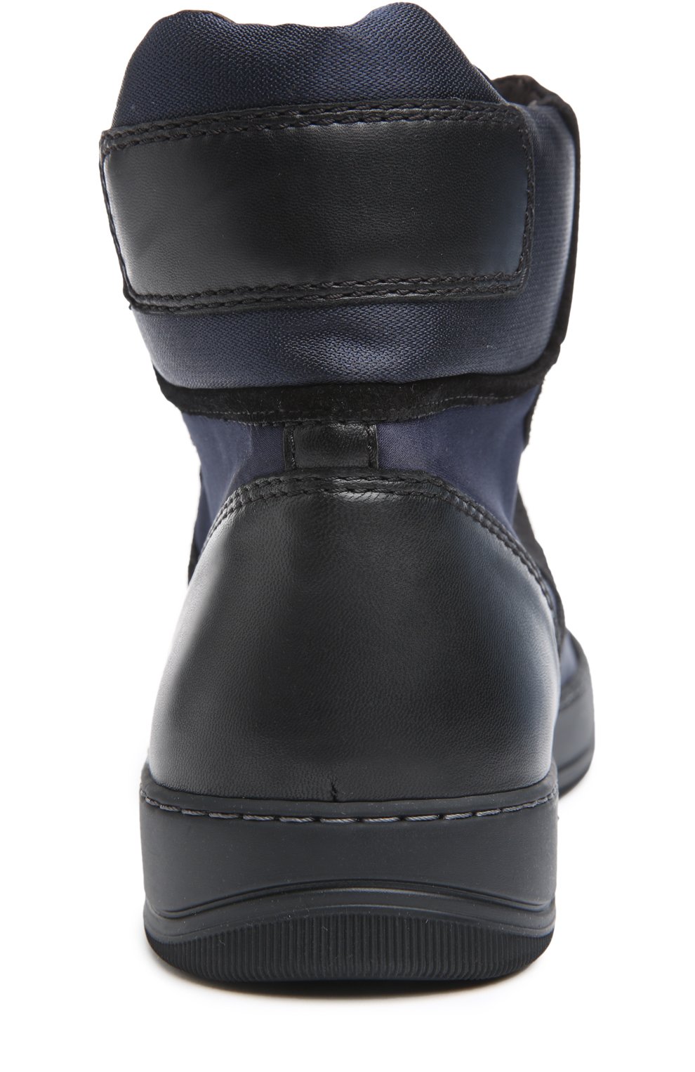 Высокие кеды с кожаной отделкой LANVIN, арт. FM-SKVBHT-RAS0-P15, фото 3