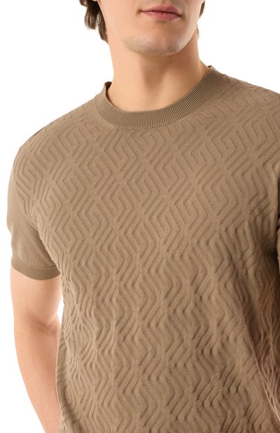 Хлопковый джемпер CORNELIANI, арт. 25M589-2525127, фото 5