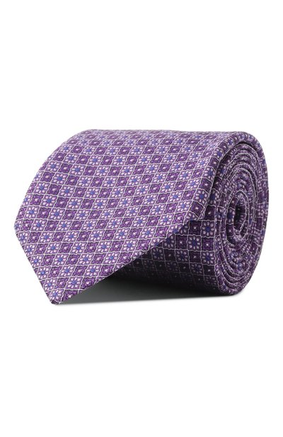 Мужской шелковый галстук CANALI, арт. 18/HJ04193