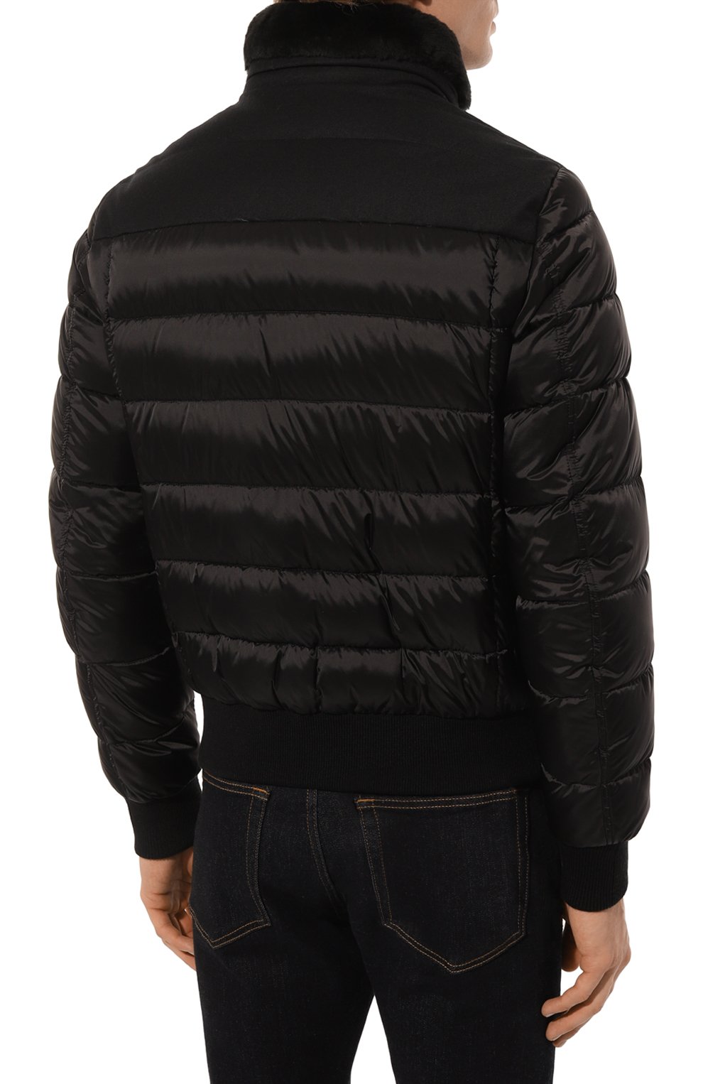 Бомбер fantoni-shl с отделкой из овчины MOORER, арт. FANT0NI/SHL, фото 4