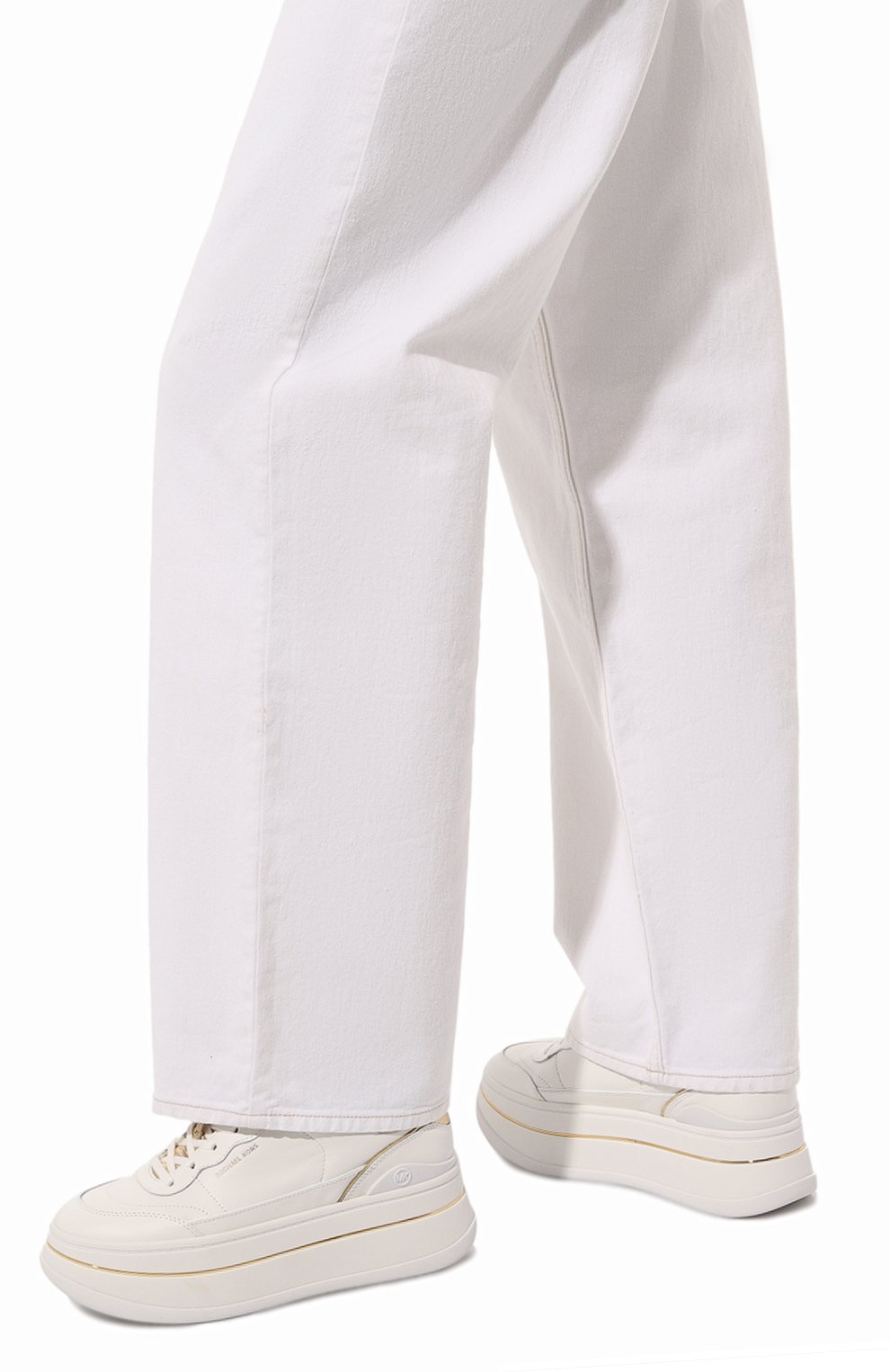 Кожаные кеды hayes MICHAEL MICHAEL KORS, арт. 43R4HYFS2L, фото 3