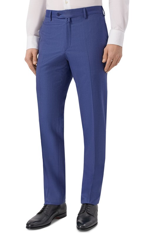 Шерстяной костюм Stefano Ricci S1SF432220/HB Синий  S1SF432220/HB Фото 4