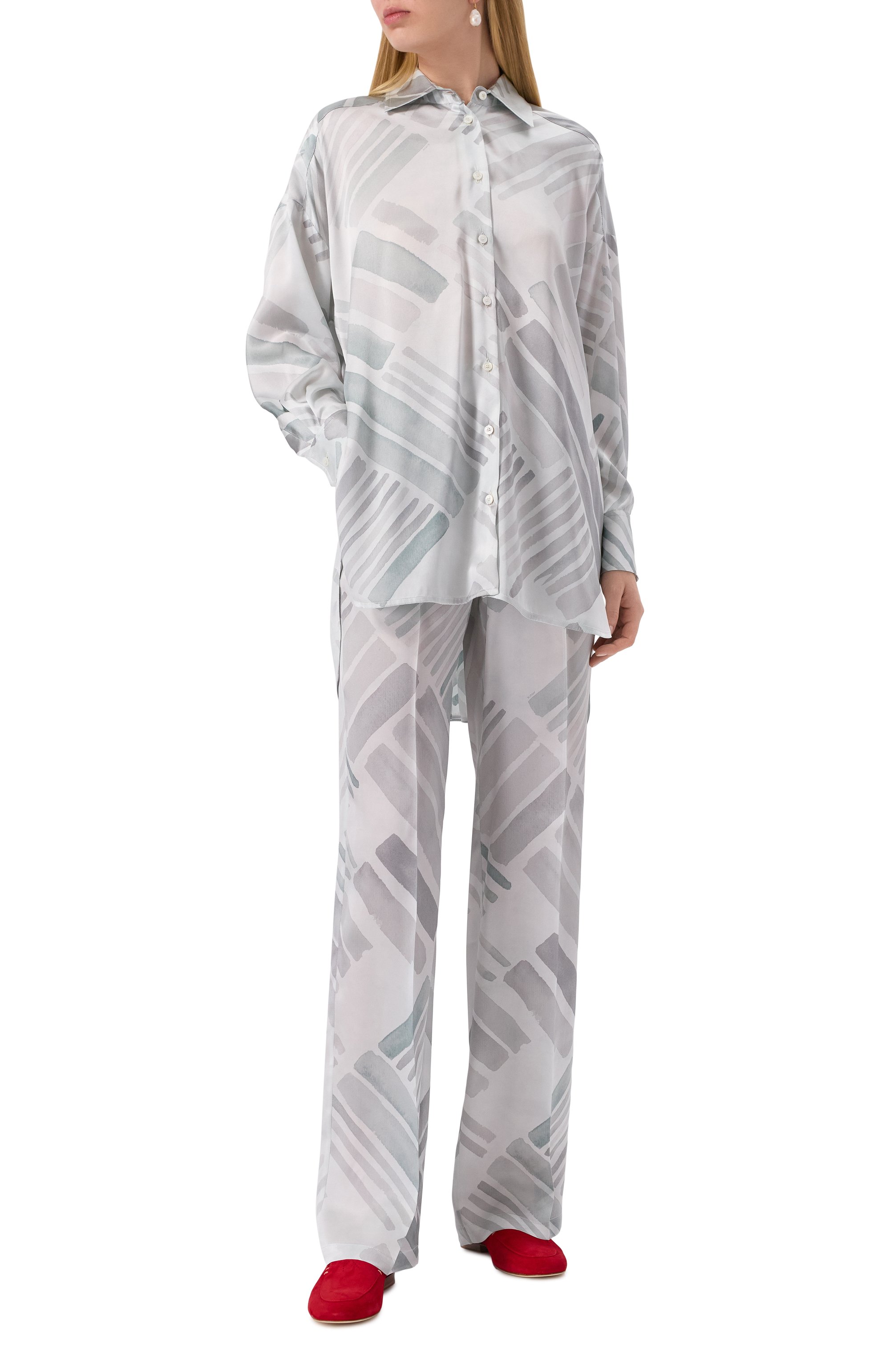 Замшевые лоферы KITON, арт. D57803N01008, фото 2