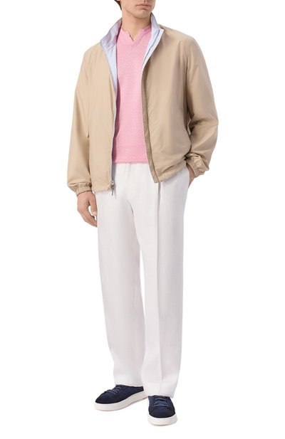 Льняная футболка PAUL&SHARK, арт. 26411050_001, фото 2