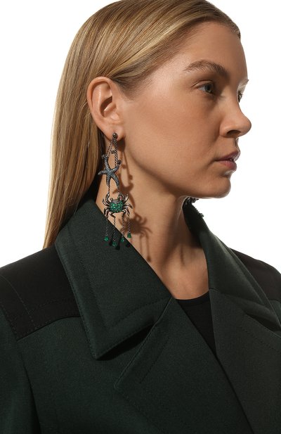 Серьги рыбы 57 sides of heart DZHANELLI, арт. 0292, фото 2