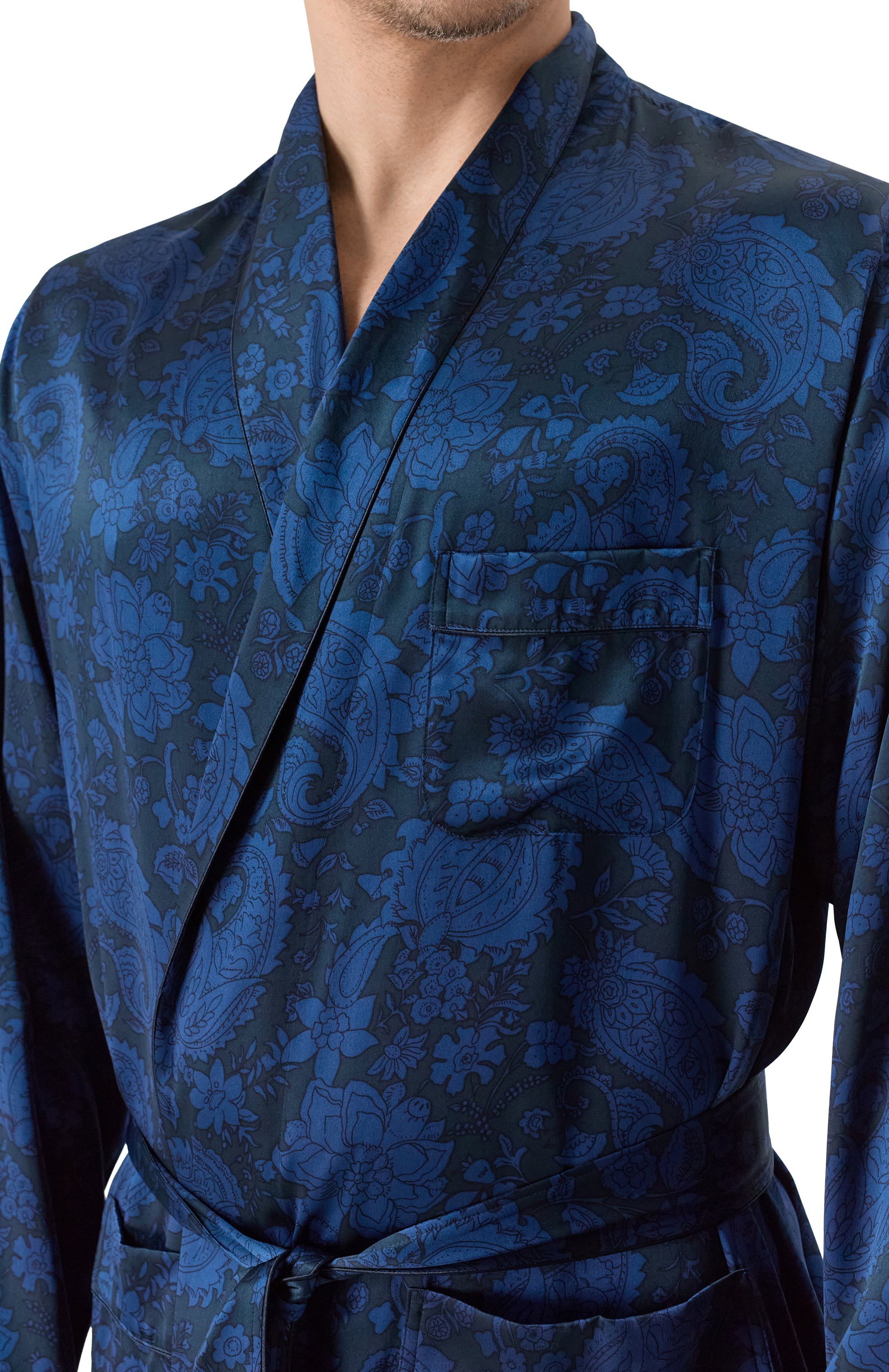 Шелковый халат ZIMMERLI, арт. 600075131, фото 4