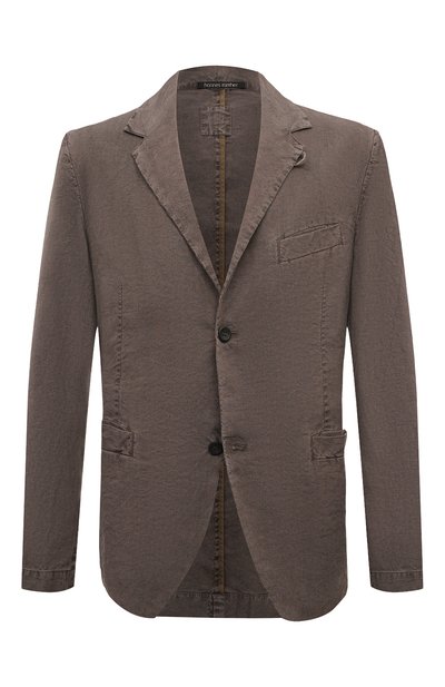 Мужской пиджак изо льна и шелка HANNES ROETHER, арт. 110618/ZUN22DER.600