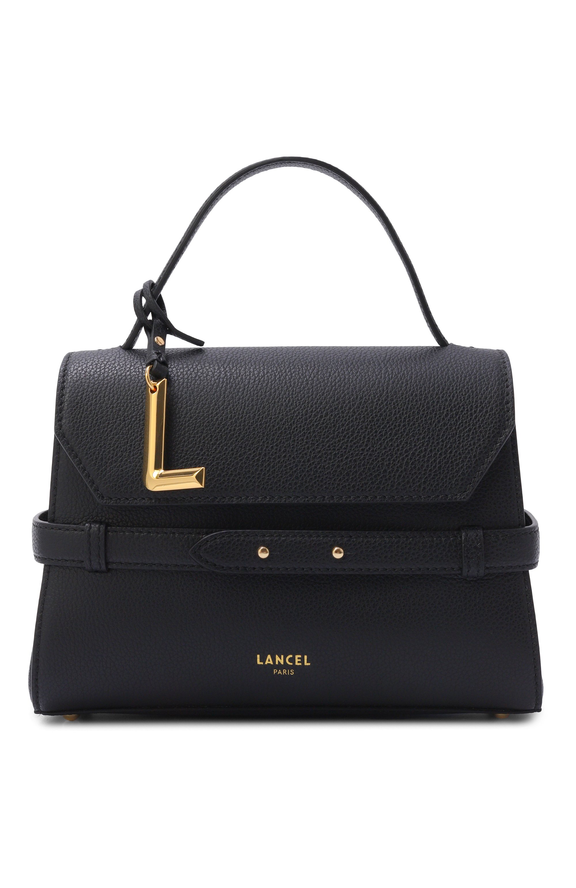 Сумка faubourg LANCEL черного цвета по цене 64350 руб., арт. A13948, фото 1 Сумка faubourg LANCEL, арт. A13948, фото 1