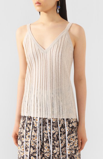 Льняная майка BRUNELLO CUCINELLI, арт. M8Y865502, фото 3