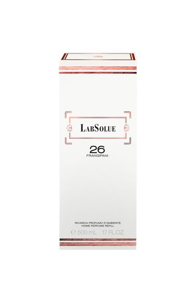 Рефил для диффузора 26 frangipani (500ml) LABSOLUE бесцветного цвета по цене 25770 руб., арт. 8011530970970, фото 2 Рефил для диффузора 26 frangipani (500ml) LABSOLUE, арт. 8011530970970, фото 2