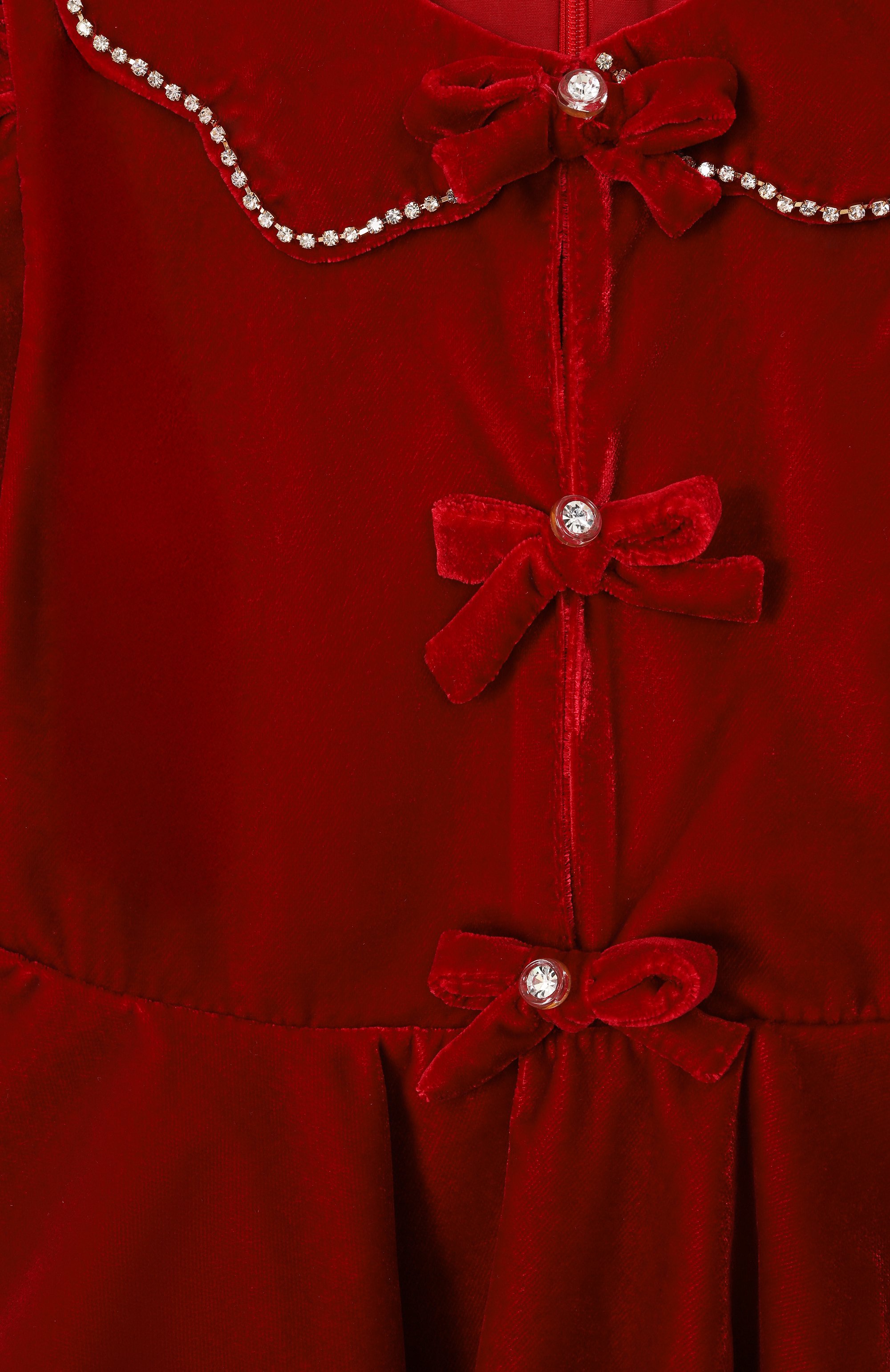 Бархатное платье DESIGNERS CAT, арт. 100000K01001863/VIC0 DRESS/4-8, фото 3