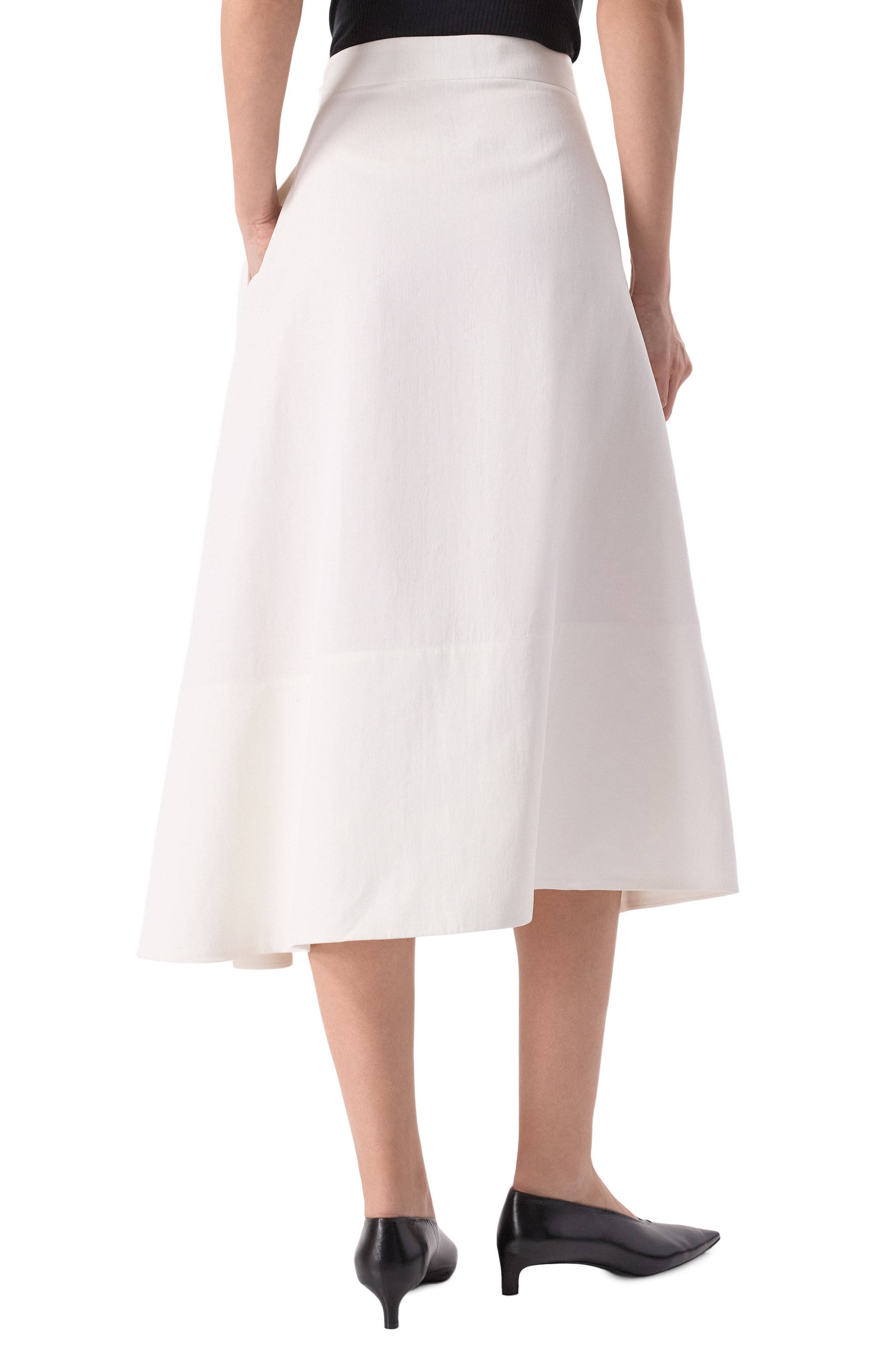 Льняная юбка JIL SANDER, арт. J04MA0006/J60001, фото 4