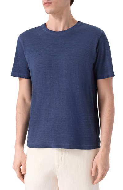 Футболка изо льна и хлопка 120% LINO, арт. 33ALIM7186/G308/S01, фото 3