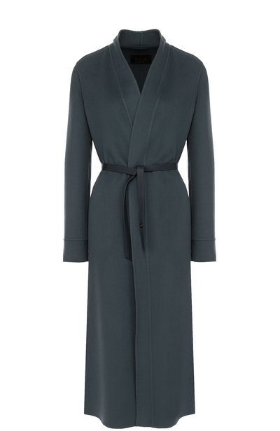 Женское кашемировое пальто с кожаным поясом LORO PIANA, арт. FAG3275