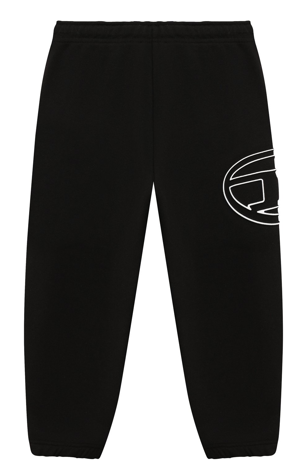 Хлопковые джоггеры DIESEL черного цвета по цене 12200 руб., арт. J01785/0IEAX, фото 2 Хлопковые джоггеры DIESEL, арт. J01785/0IEAX, фото 2