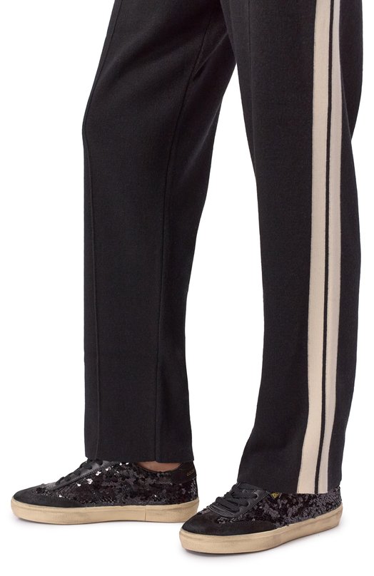 Комбинированные кеды Soul Star Golden Goose Deluxe Brand GWF00464.F007486 Чёрный  GWF00464.F007486 Фото 2