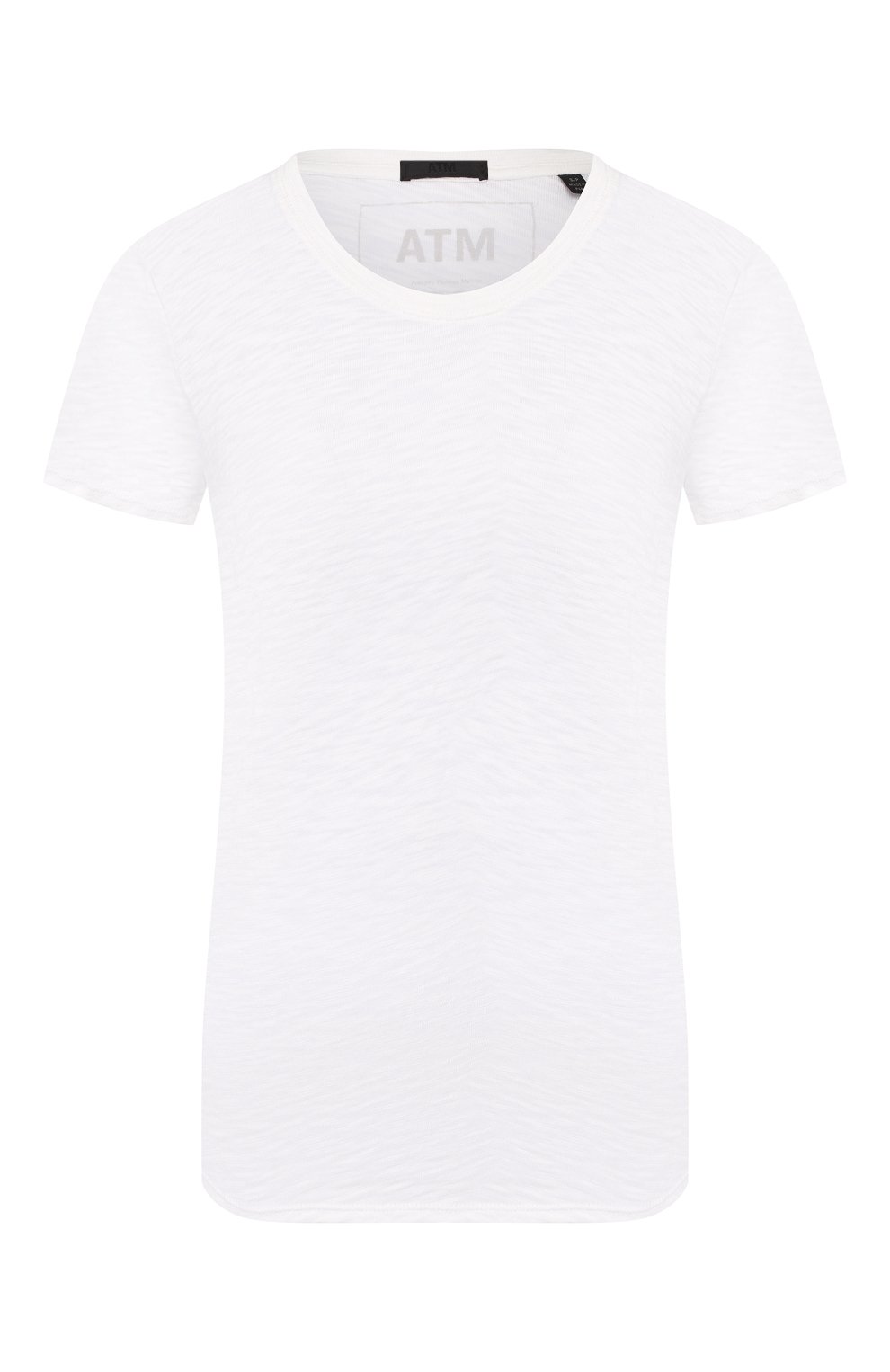 Хлопковая футболка ATM ANTHONY THOMAS MELILLO, арт. AW1145-FK, фото 1