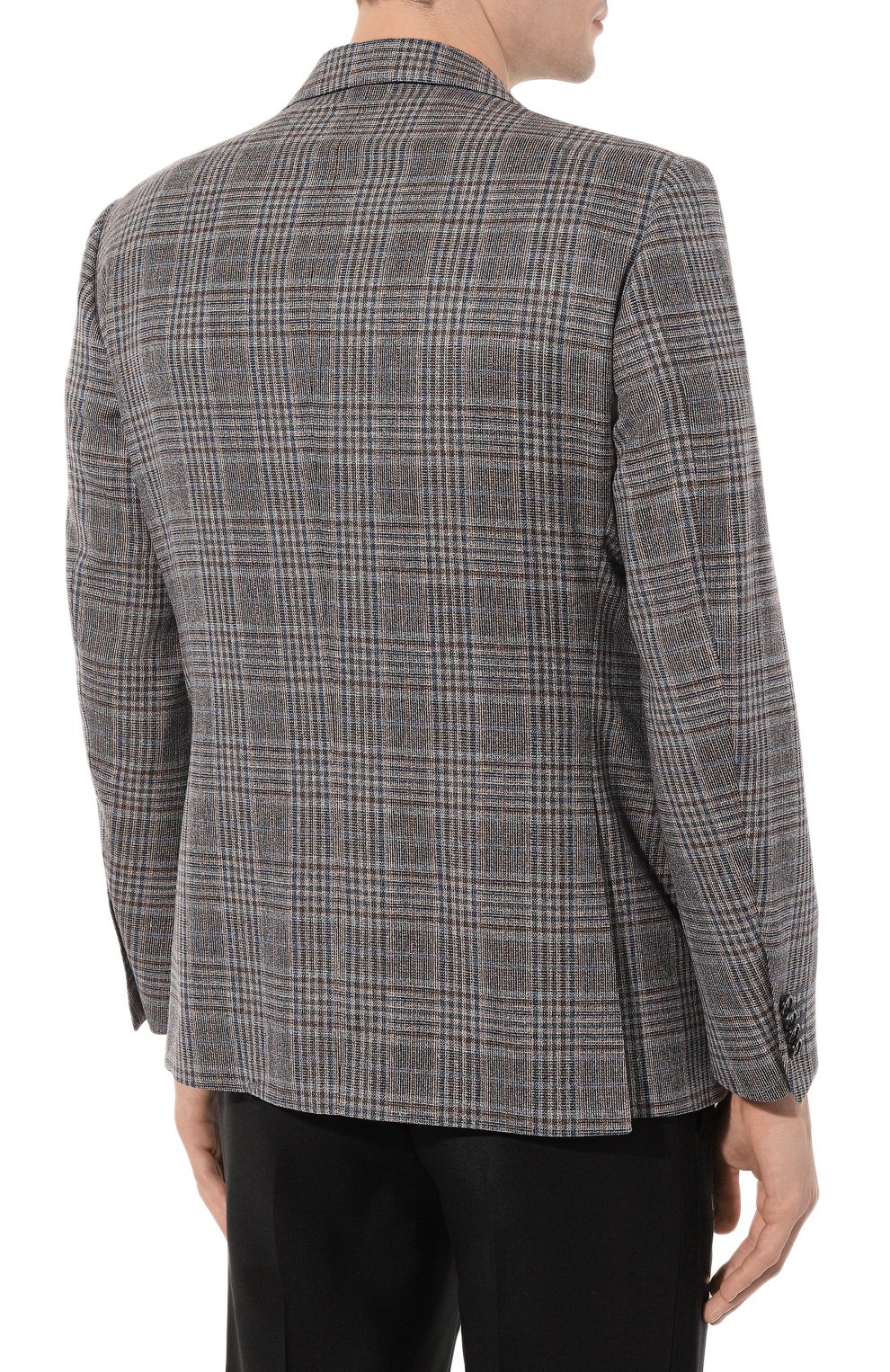 Пиджак из шелка и шерсти CORNELIANI, арт. 916008-3116215, фото 4