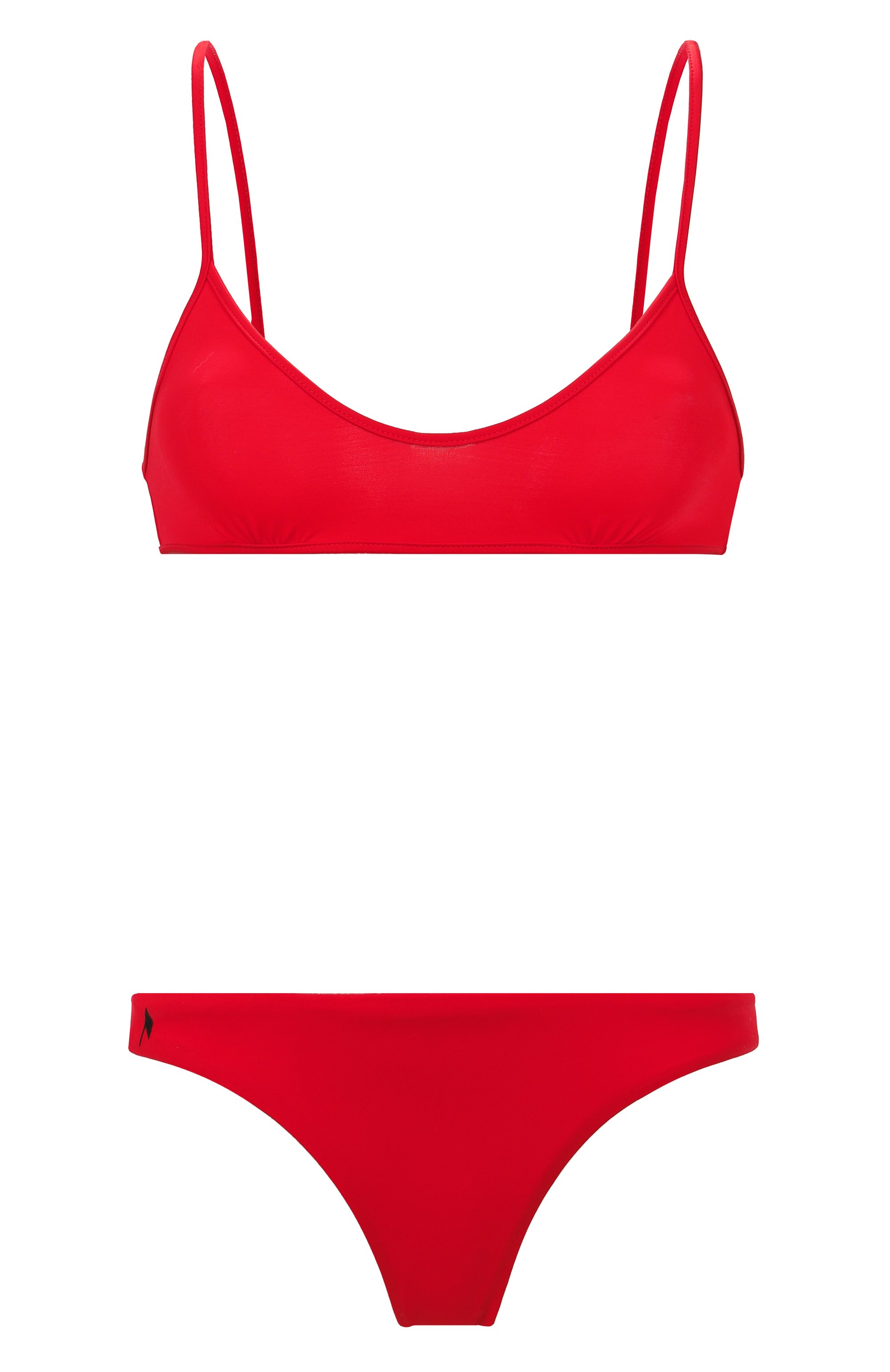 Раздельный купальник THE ATTICO красного цвета по цене 43250 руб., арт. 250WBC00012/PAA094AA, фото 1 Раздельный купальник THE ATTICO, арт. 250WBC00012/PAA094AA, фото 1