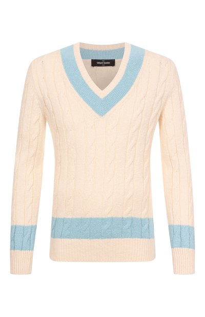 Мужской хлопковый пуловер GRAN SASSO, арт. 23154/17403