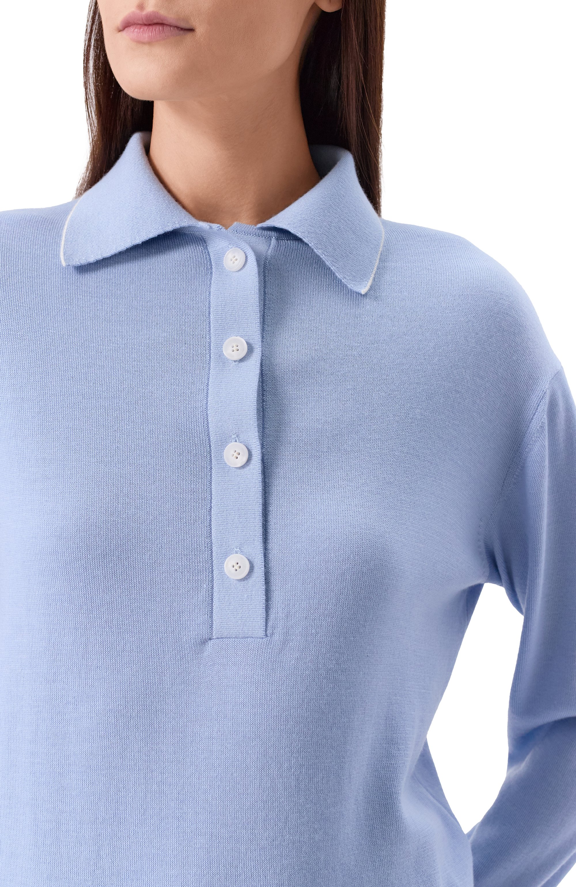 Кашемировое поло FREEAGE, арт. S25.JM094.3000.401, фото 5