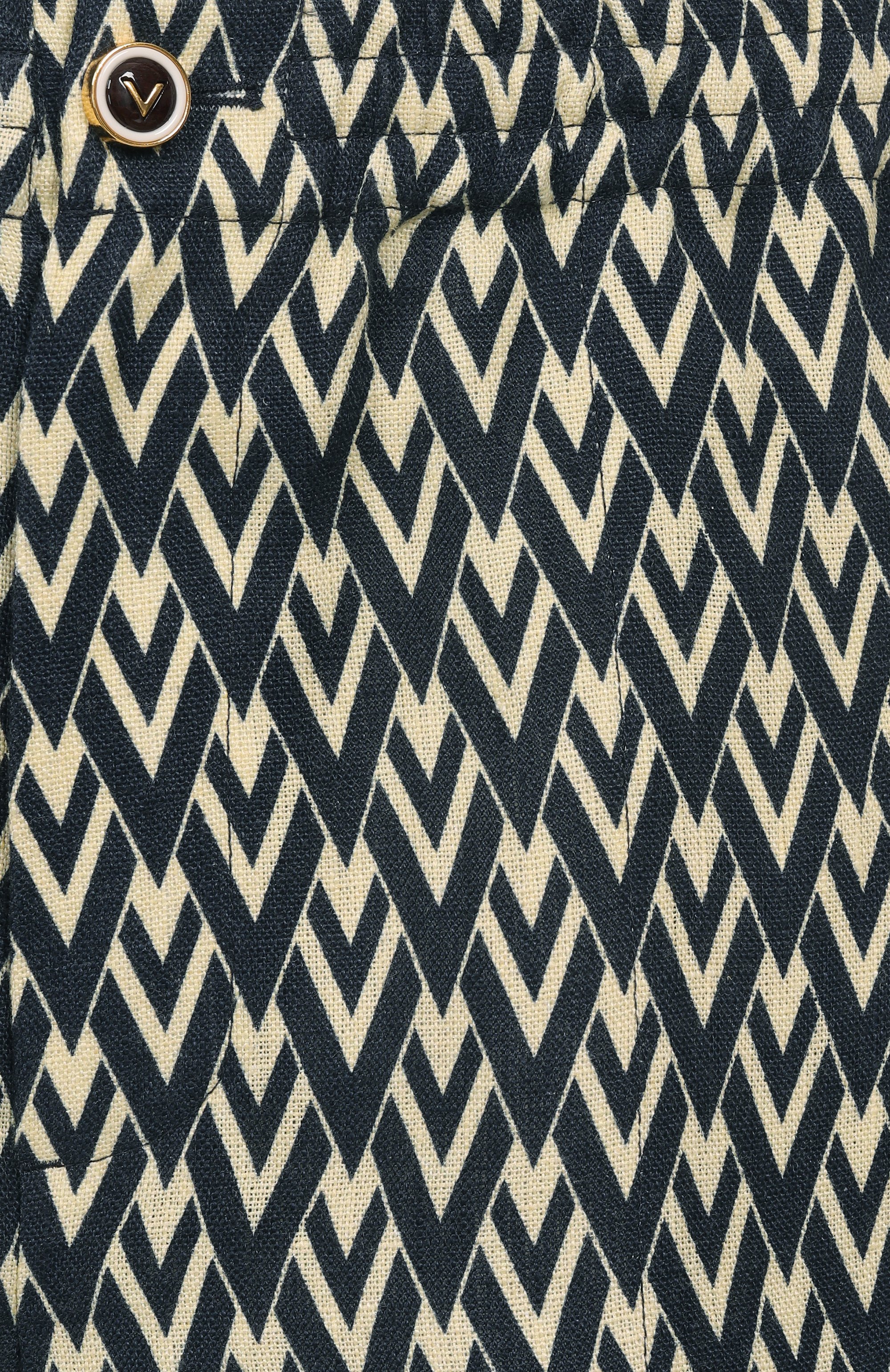 Льняные шорты VALENTINO, арт. 6V3RDE35AK2, фото 6