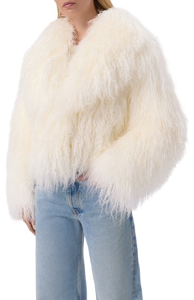 Шуба из ламы SASHA KIM, арт. SK-00001885, фото 3