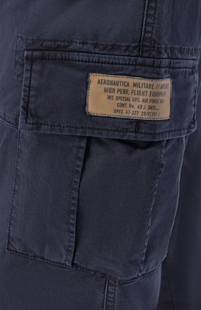 Хлопковые брюки-карго AERONAUTICA MILITARE, арт. PA1719UCT04332, фото 5