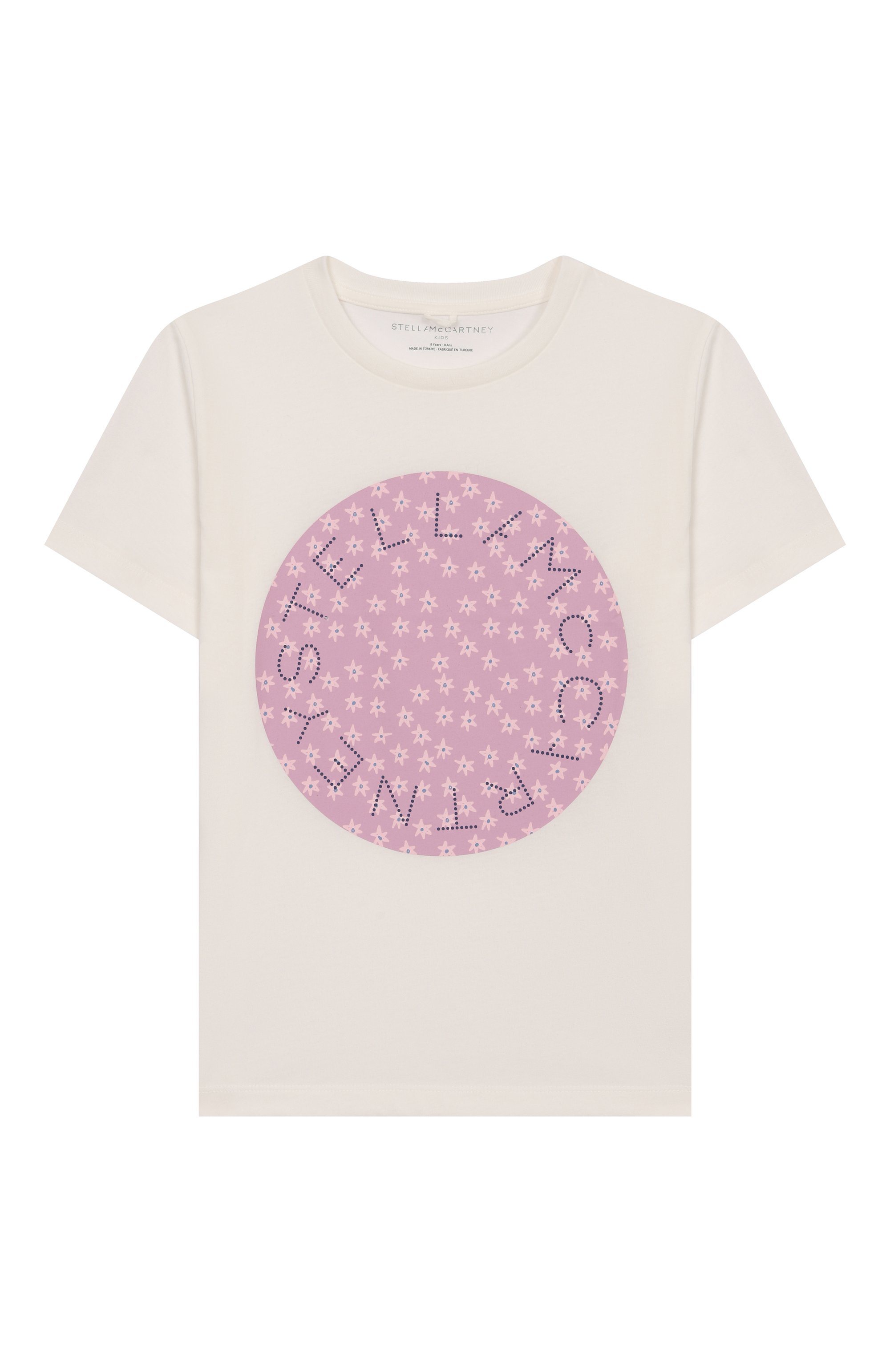 Хлопковая футболка STELLA MCCARTNEY, арт. TX8B21, фото 1