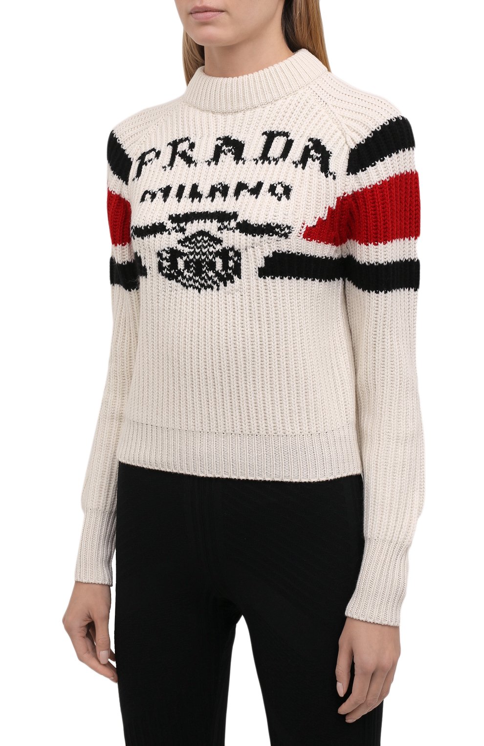 Кашемировый свитер PRADA, арт. P24O1U-10QD-F0009-212, фото 3