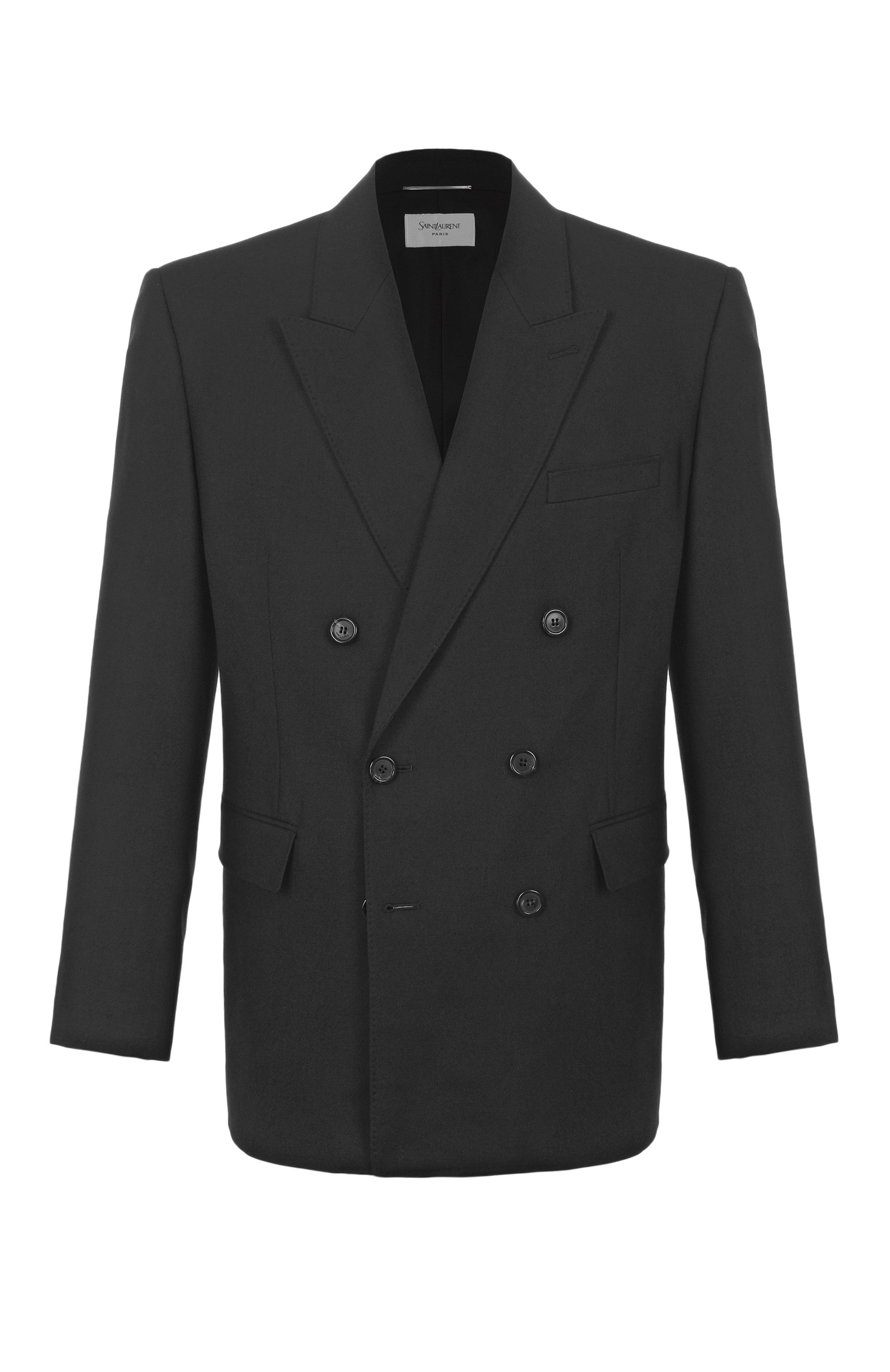 Шерстяной пиджак SAINT LAURENT, арт. 816394/Y2J02, фото 1
