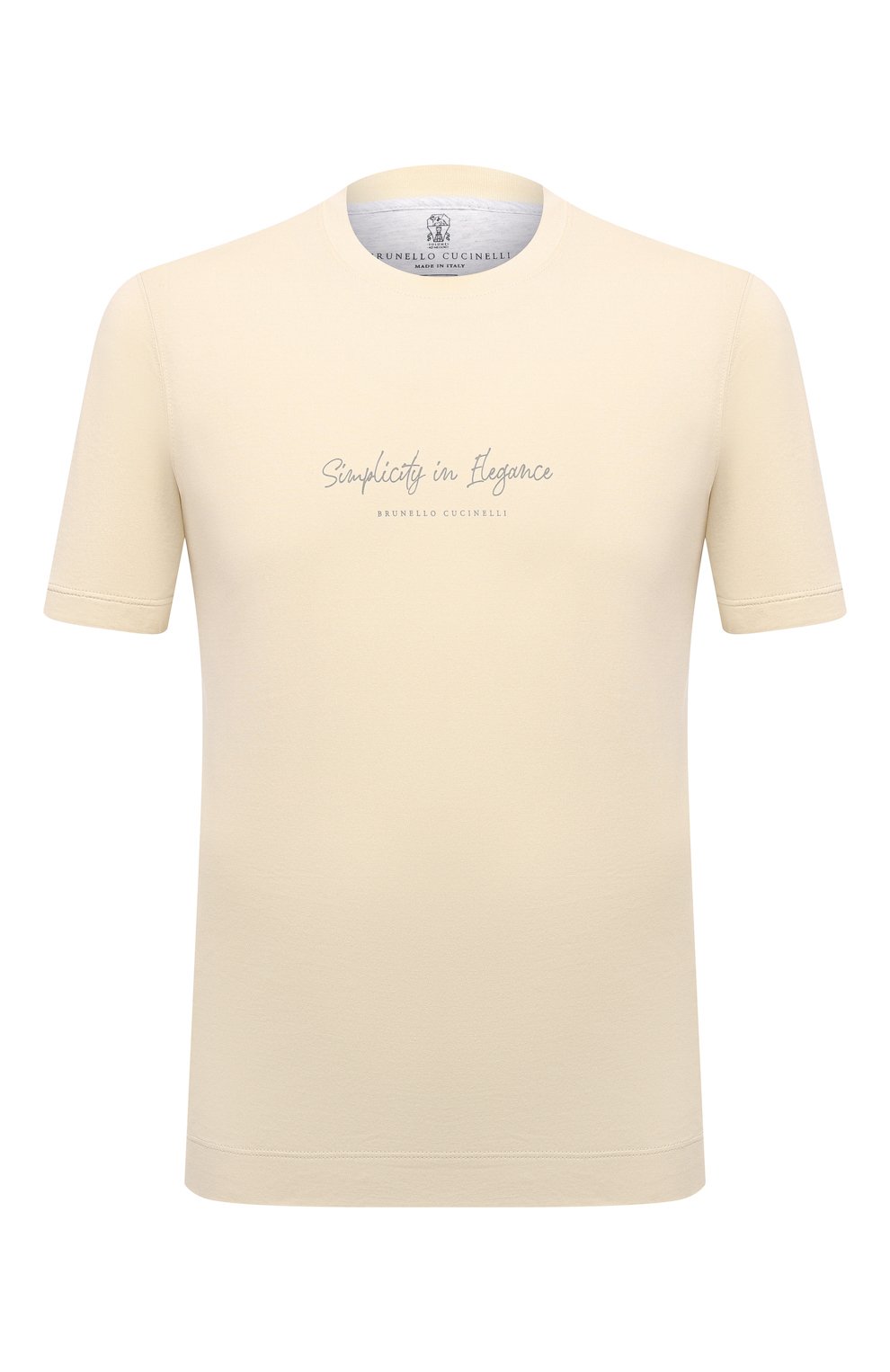 Хлопковая футболка BRUNELLO CUCINELLI, арт. M0T618410, фото 1