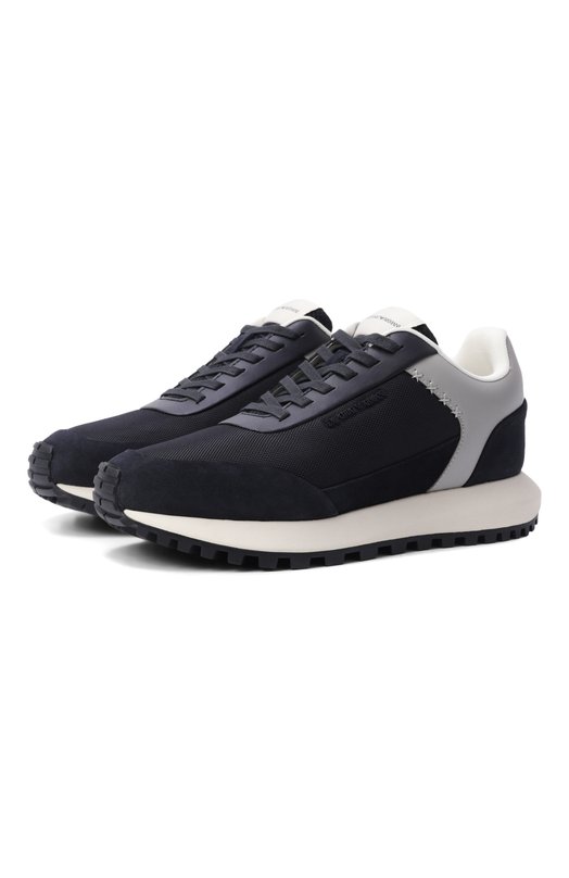 Комбинированные кроссовки Emporio Armani EM004839/AF24321 Синий EM004839/AF24321