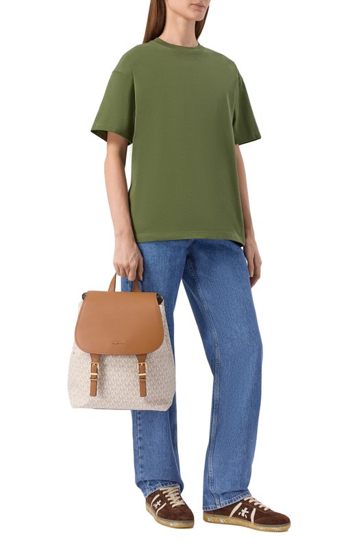Рюкзак Quinn medium MICHAEL Michael Kors 30T5GQNB2B Бежевый  30T5GQNB2B Фото 7