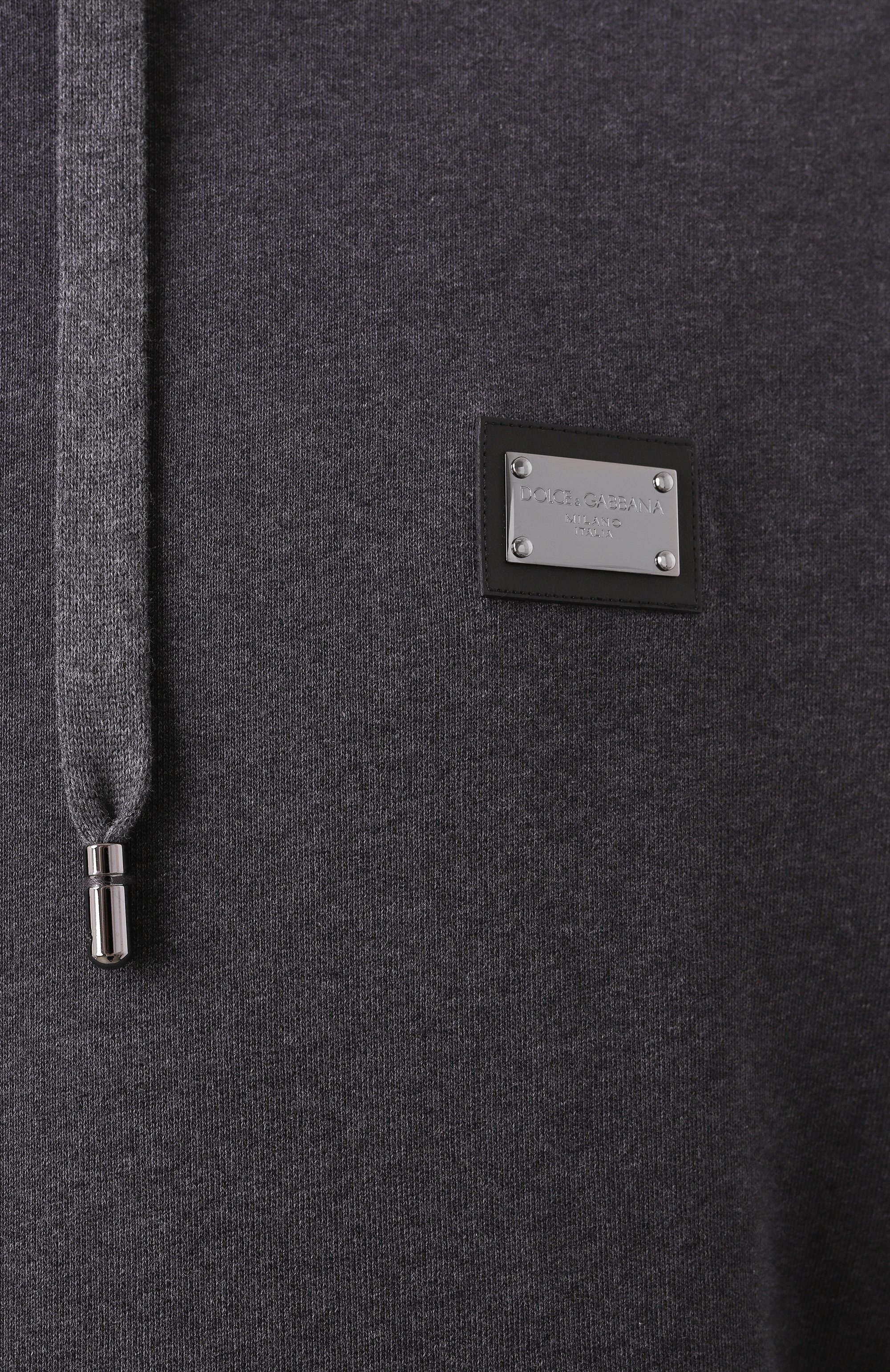 Хлопковое худи DOLCE & GABBANA, арт. G9ZU0T/G7F2G, фото 6